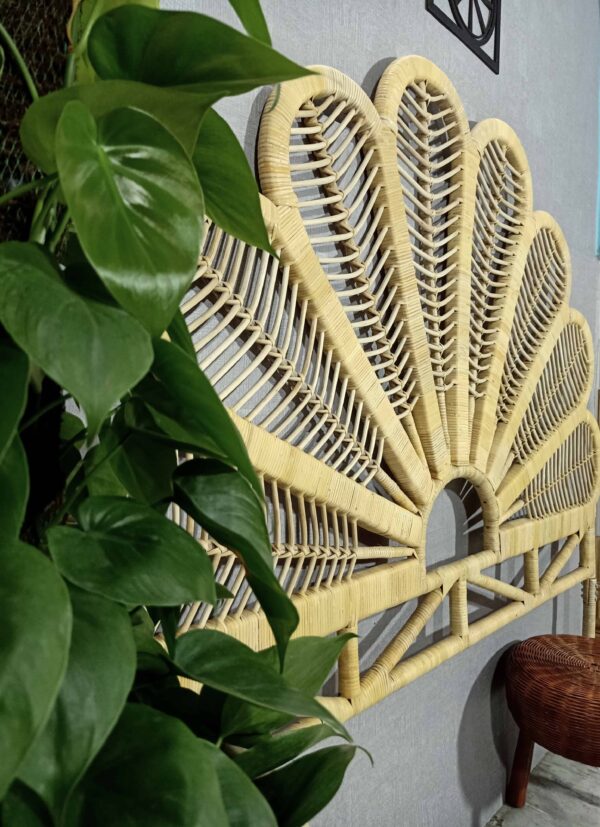 Handmade Rattan Bed Head | Rattan Head Board - Image 9