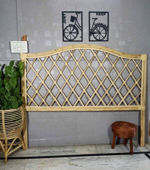 Handmade Rattan Bed Head | Rattan Head Board