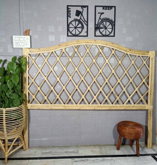 Handmade Rattan Bed Head | Rattan Head Board - Image 3