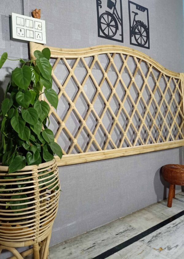 Handmade Rattan Bed Head | Rattan Head Board - Image 5