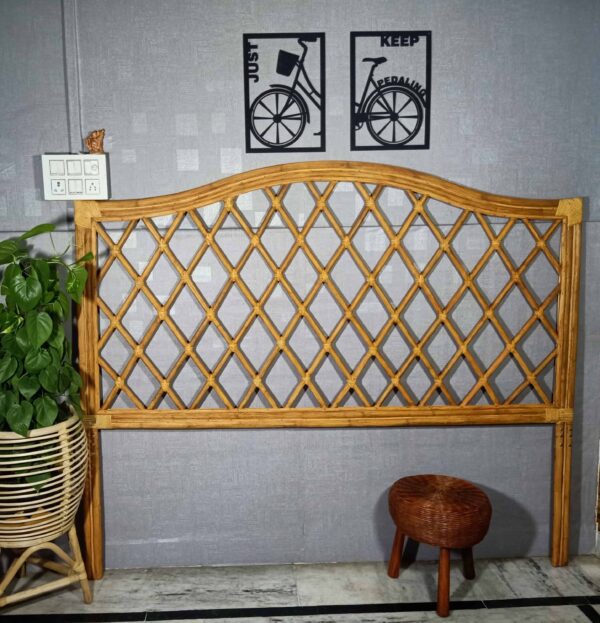 Handmade Rattan Bed Head | Rattan Head Board