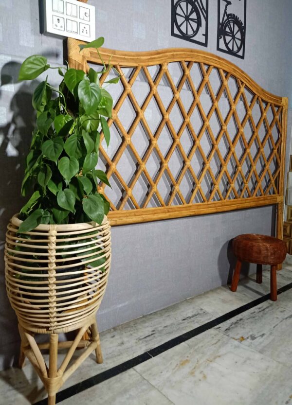 Handmade Rattan Bed Head | Rattan Head Board - Image 3