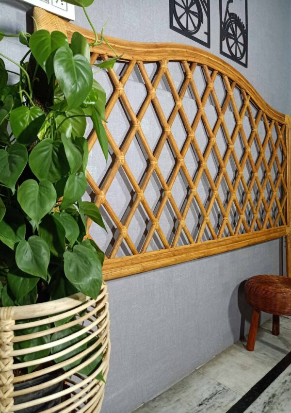 Handmade Rattan Bed Head | Rattan Head Board - Image 4