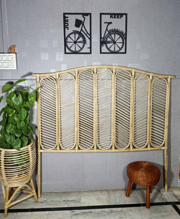 Handmade Rattan Bed Head | Rattan Head Board - Image 3