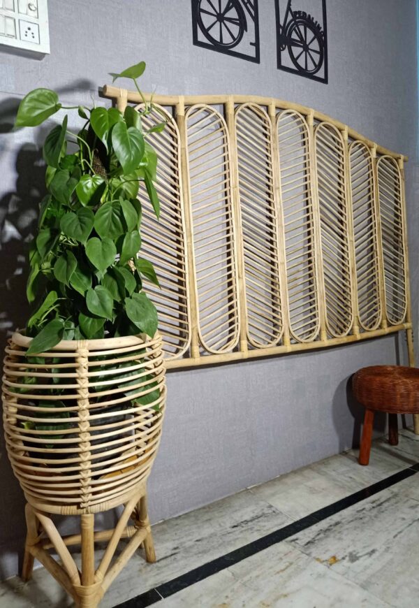 Handmade Rattan Bed Head | Rattan Head Board - Image 4