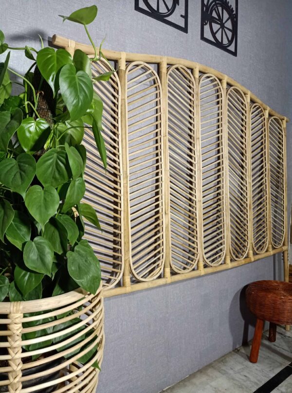 Handmade Rattan Bed Head | Rattan Head Board - Image 5