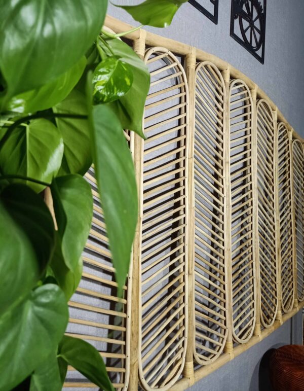 Handmade Rattan Bed Head | Rattan Head Board - Image 6
