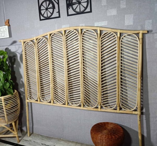 Handmade Rattan Bed Head | Rattan Head Board - Image 8