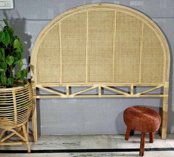 Handmade Rattan Bed Head | Rattan Head Board - Image 2