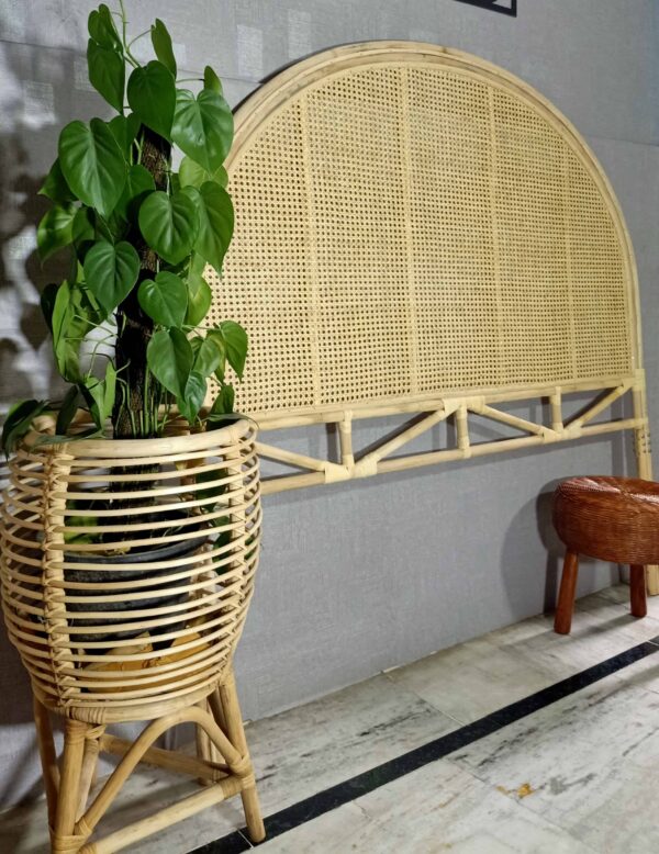 Handmade Rattan Bed Head | Rattan Head Board - Image 4