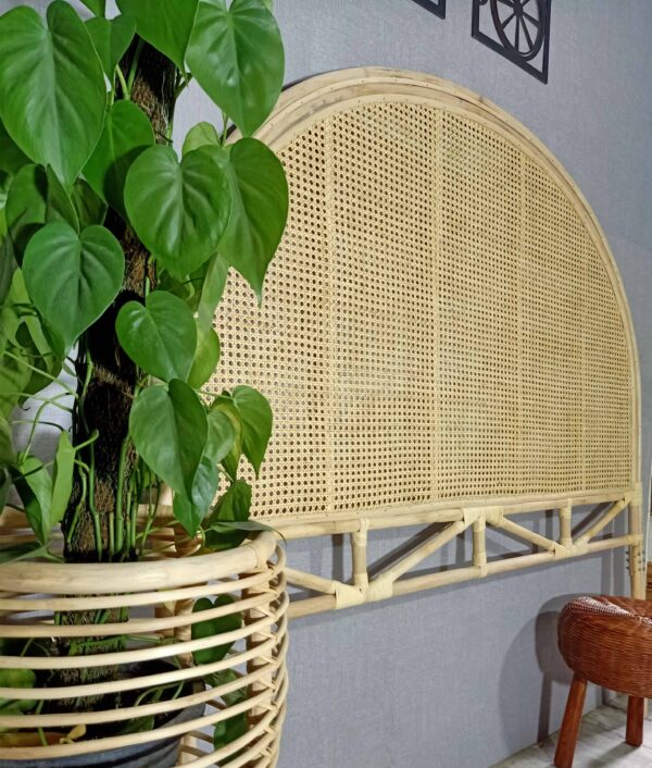 Handmade Rattan Bed Head | Rattan Head Board - Image 5