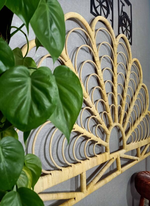 Handmade Rattan Bed Head | Rattan Head Board - Image 7