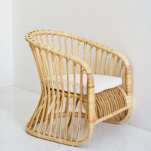 Handmade Rattan Double Swing | Rattan Chair | Rattan Mirror - Image 6