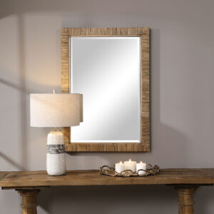 Handmade Rattan Mirror | Rattan Rectangle Mirror