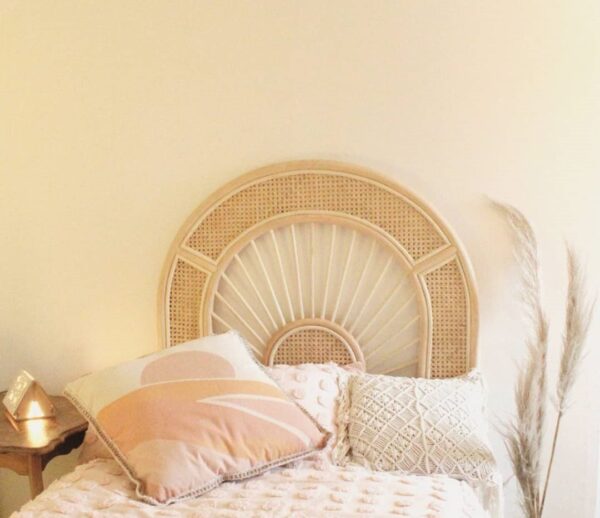 Handmade Rattan Bedhead | Rattan Headboard