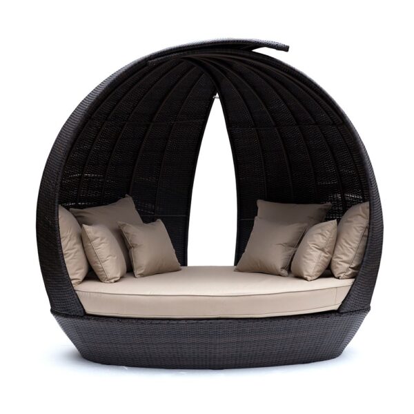 Handmade Rattan Outdoor Bed