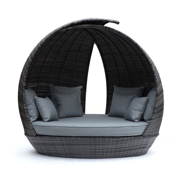 Handmade Rattan Outdoor Bed - Image 2