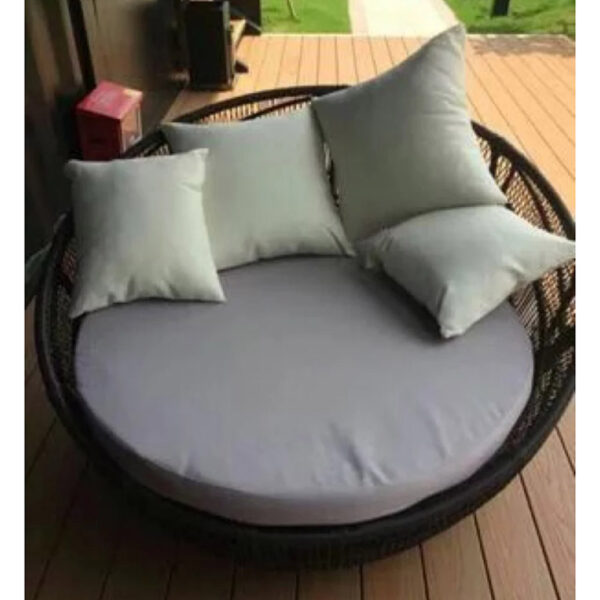 Handmade Rattan Outdoor Bed - Image 2