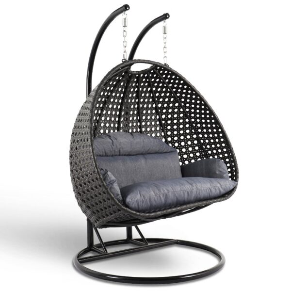 Handmade Rattan Egg Double Chair