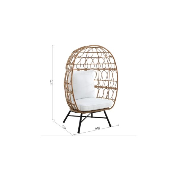 Handmade Rattan Egg Chair - Image 10