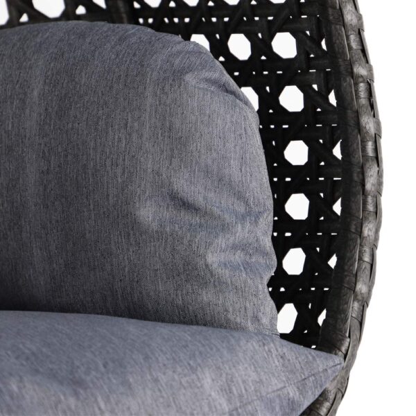 Handmade Rattan Egg Double Chair - Image 4