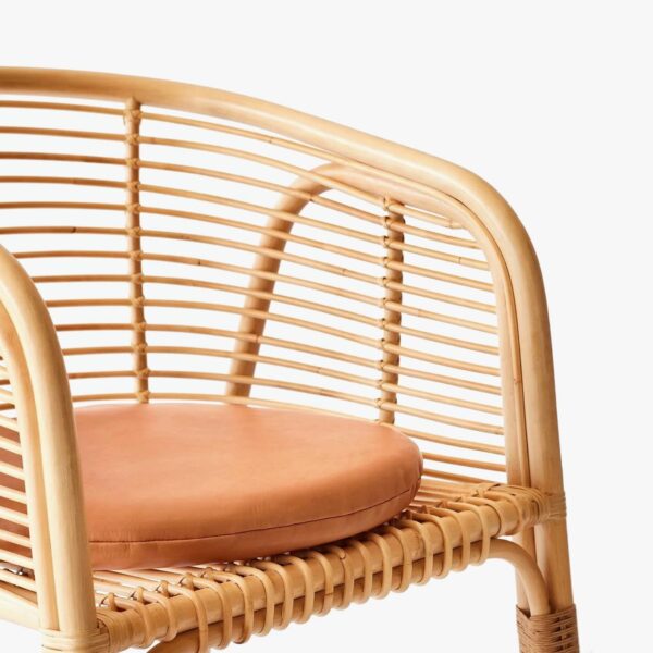 Handmade Rattan Chair - Image 3