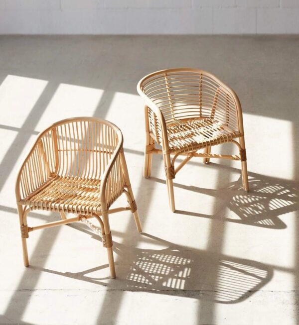 Handmade Rattan Chair - Image 4