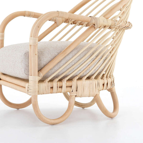 Handmade Rattan Chair - Image 5