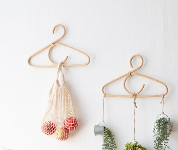 Handmade Rattan Hanger (Set of 6) - Image 2