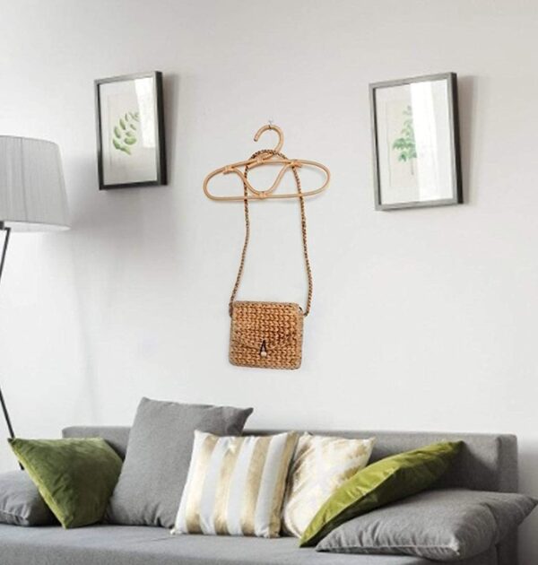 Handmade Rattan Hanger (Set of 6) - Image 5