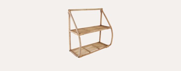 Handmade Rattan Wall Rack | Rattan Wall shelf