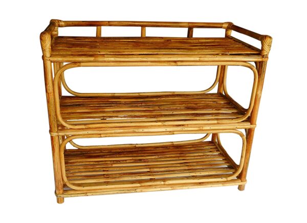 Handmade Rattan Rack | Rattan Shelf