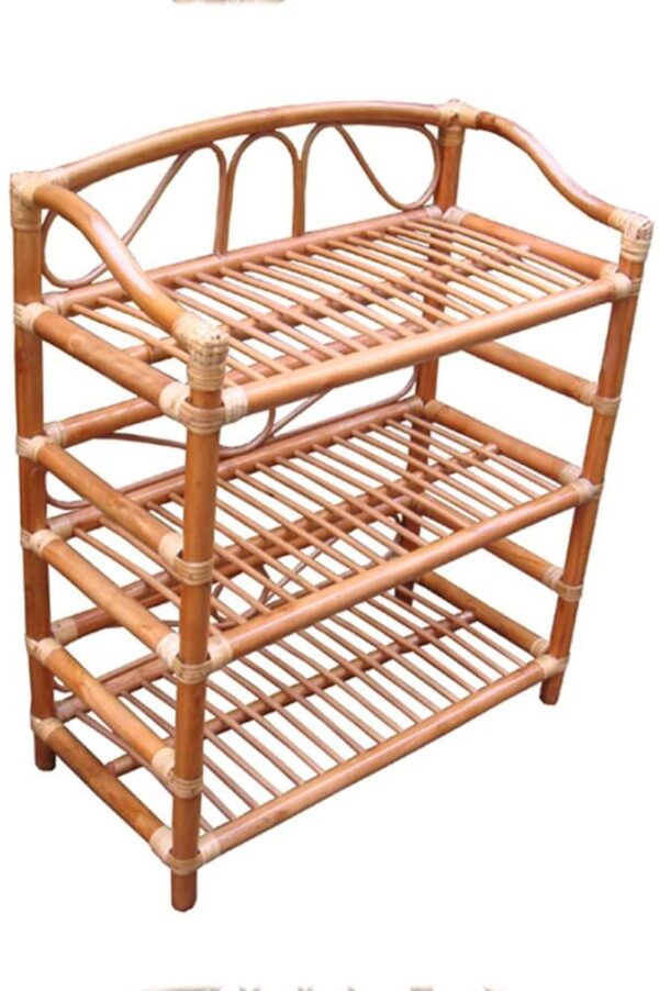 Handmade Rattan Rack | Rattan Shelf