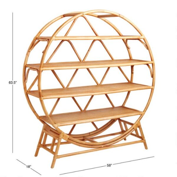 Handmade Rattan Rack | Rattan Shelf - Image 3