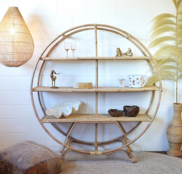 Handmade Rattan Rack | Rattan Shelf - Image 3