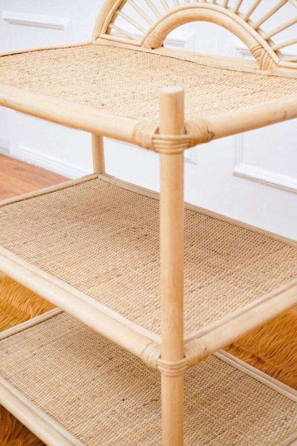 Handmade Rattan Rack | Rattan Shelf - Image 3