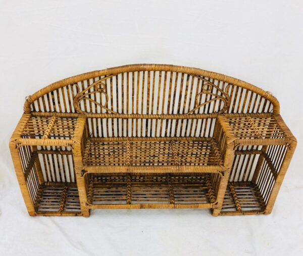 Handmade Rattan Rack | Rattan Shelf - Image 8