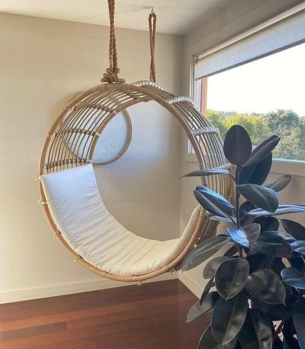 Handmade Rattan Swing - Image 7