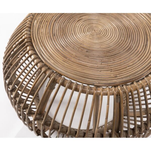 Handmade Rattan Table - Image 4