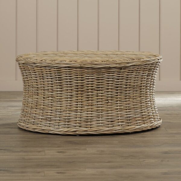 Handmade Rattan Table - Image 2