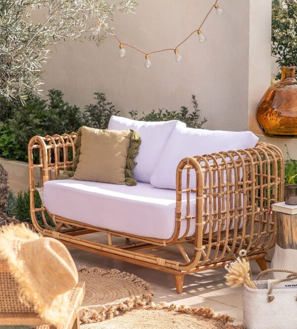 Handmade Rattan Sofa