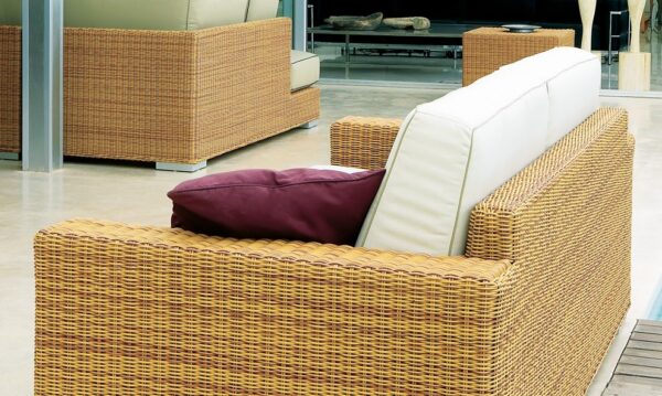 Handmade Rattan Sofa - Image 4